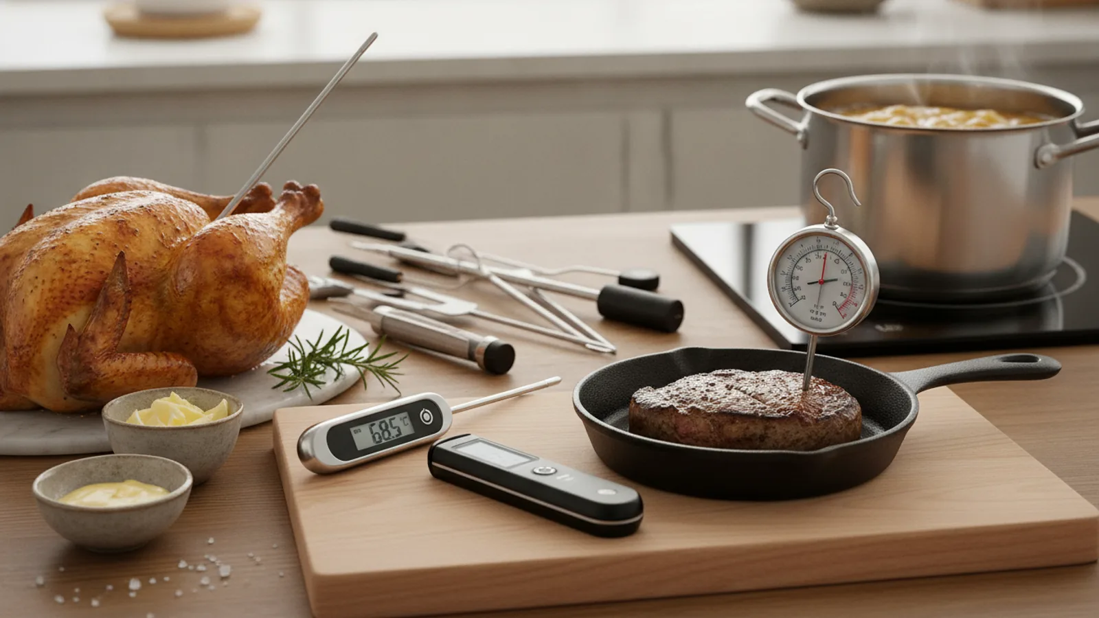 Compare Kitchen Thermometer Probe Types