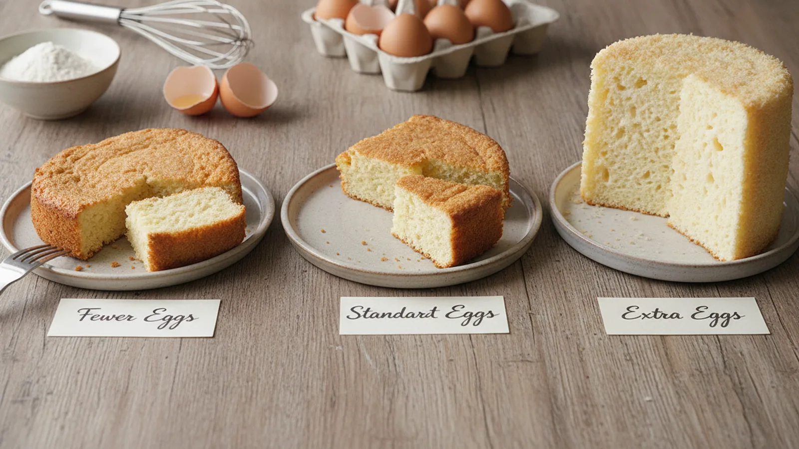 How Eggs Affect Coconut Flour Cake Texture