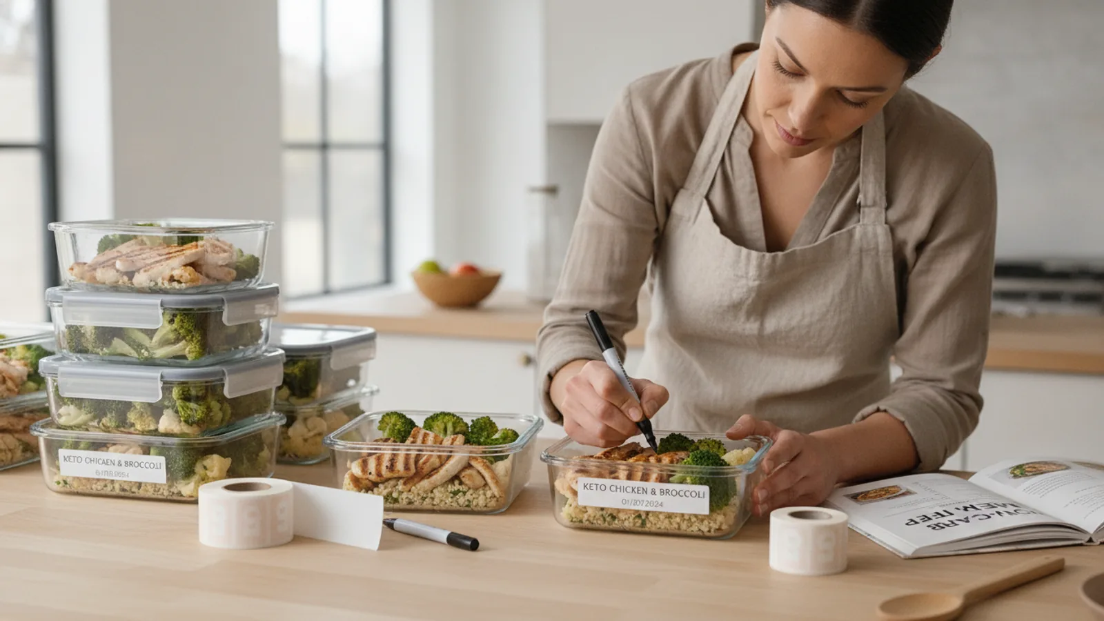 Label Freezer Meals With Dates And Ingredients