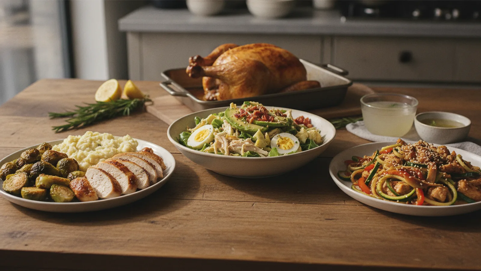 Plan Three Dinners Around One Roast Chicken